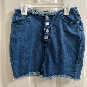 jean skirt